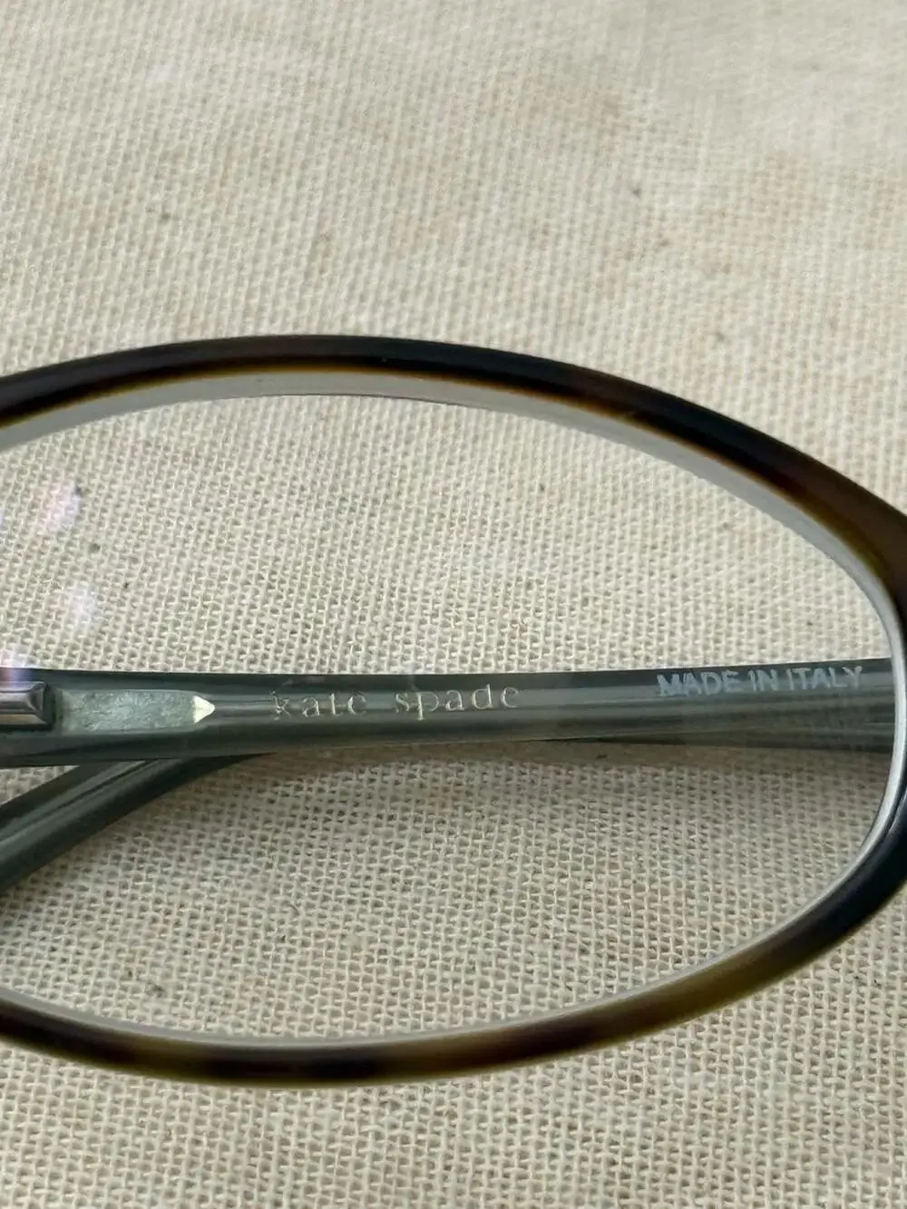 Kate Spade Betsy Oval Brown Tortoise Full-Rim Eyeglasses frame